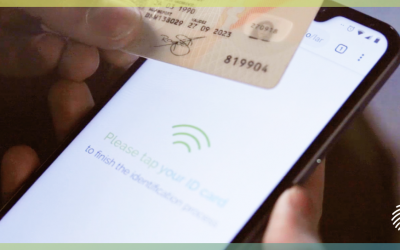 Contactless onboarding (NFC) with an electronic ID document or passport