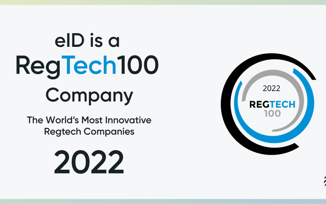 RegTech100 2022: Electronic IDentification líder no seu setor pelo quinto ano consecutivo